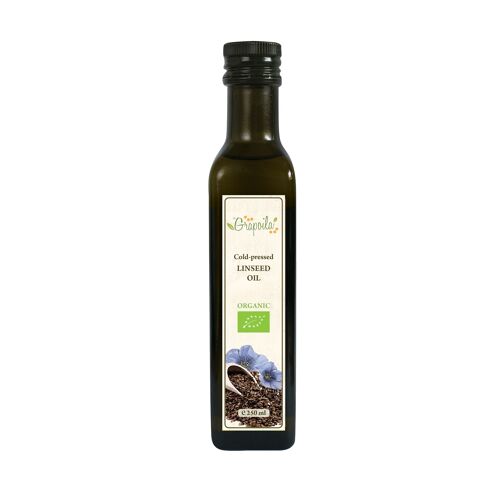Grapoila Linseed Oil Organic 21,7x4,6x4,6 cm