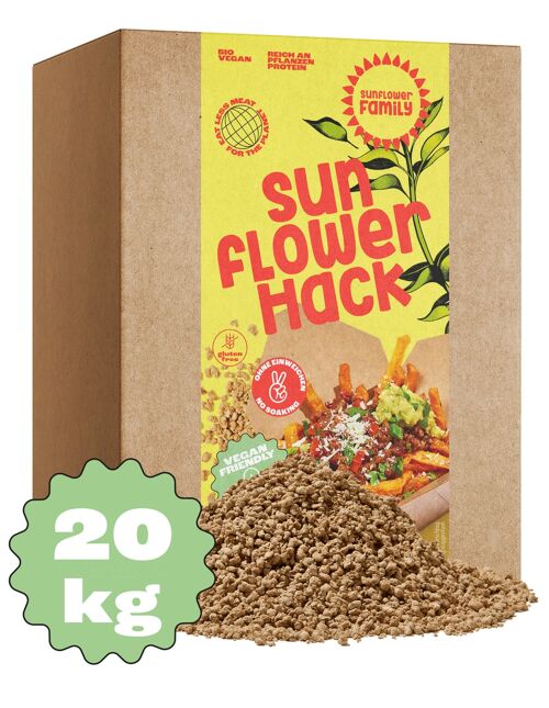 Gastropack sunflowerHACK, bio - 20 kg