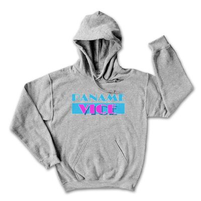 Grauer Paname Vice Hoodie