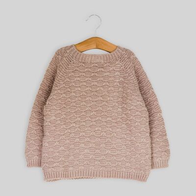 Pink sweater sweater