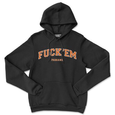 Black hoodie Fuck'Em Paname