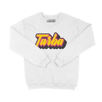 Weißes Tarba-Sweatshirt