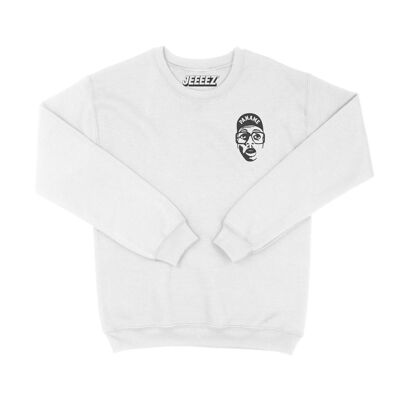 White Sweatshirt Spike Lee Paname