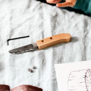 Kit enfant pour fabriquer son couteau de table
