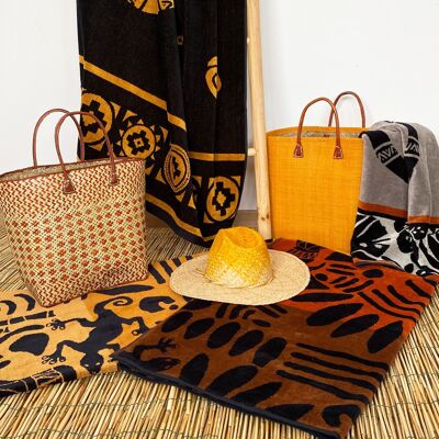 Beach Towels and Baskets Pack - Ethnic Theme