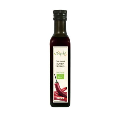 Grapoila Paprika Seed Oil Organic 21,7x4,6x4,6 cm