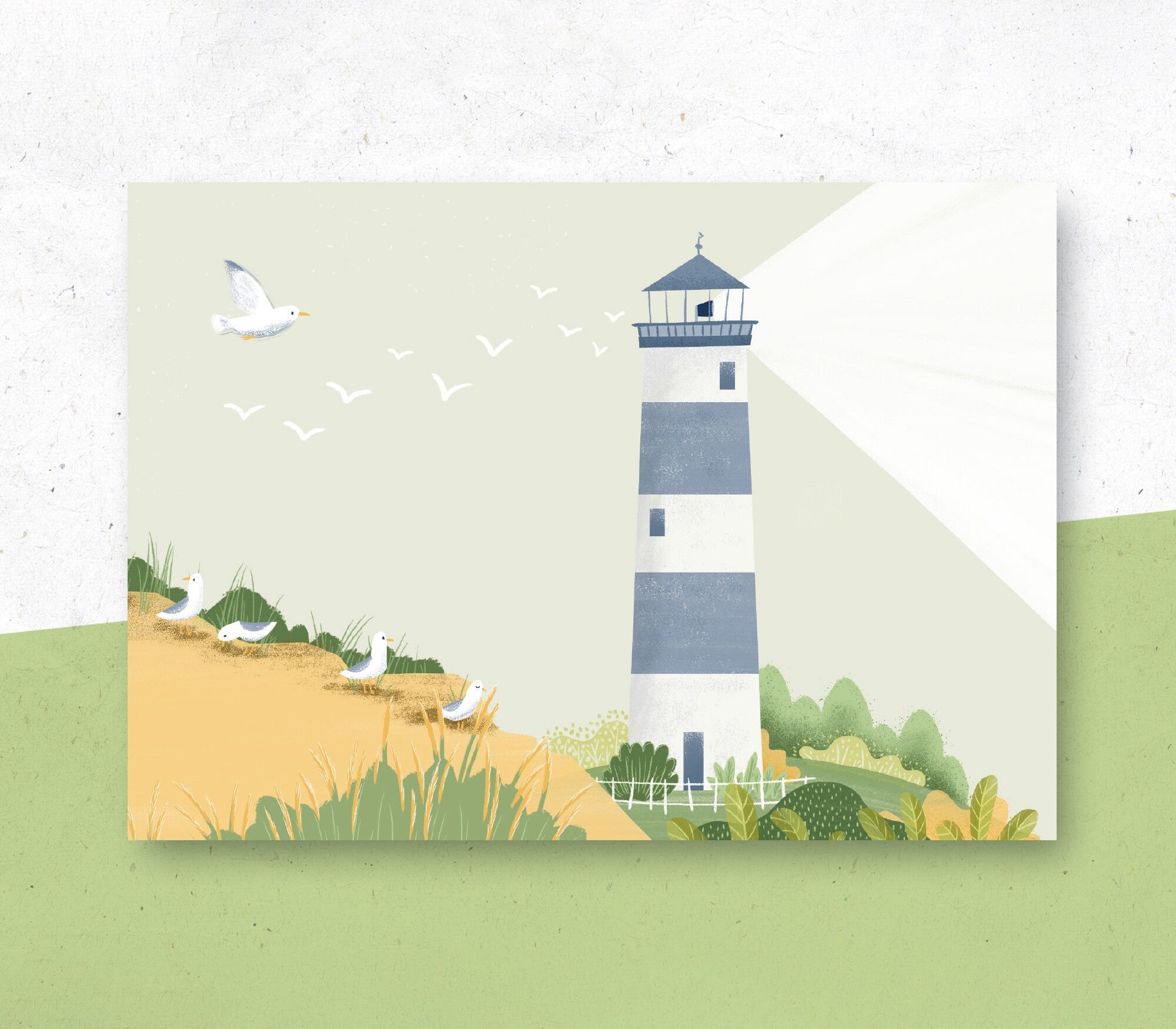 Cartolina Faro Meerweh