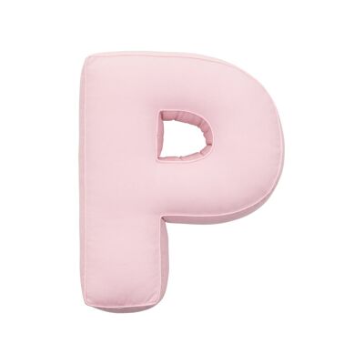 Cotton Letter Cushion P Pink