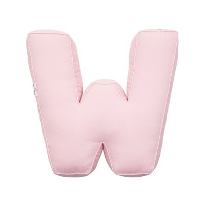 Cotton Letter Cushion W Pink