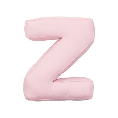 Cotton Letter Cushion Z Pink