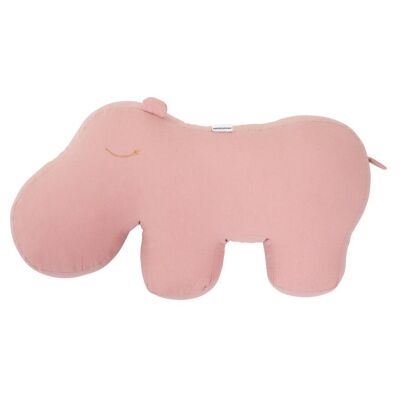 Hippo Cushion Pink