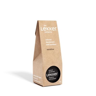 The Lekker Company Natural Deodorant Sensitive Soft Bamboo