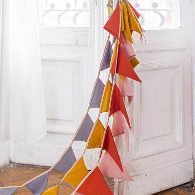 Cotton Garland Brick 300 cm