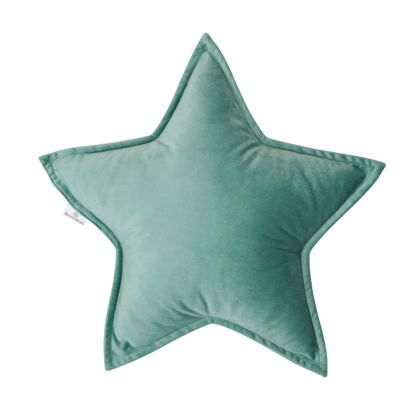 Velvet Star Cushion 50 Mint