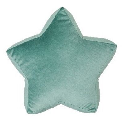 Velvet Star Cushion Small 30 Mint