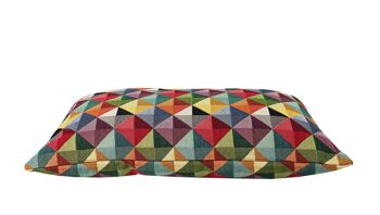 187 Coussin Triangle multicolore 50x30 2