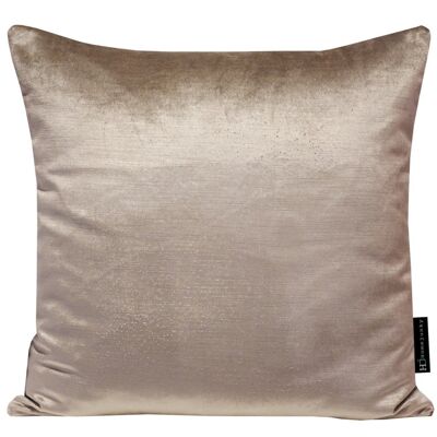 203 Coussin Velours SV Taupe 45x45