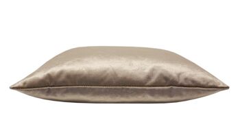 203 Coussin Velours SV Taupe 45x45 2