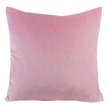 211 Coussin Velours Rose Rougissant 2088 60x60