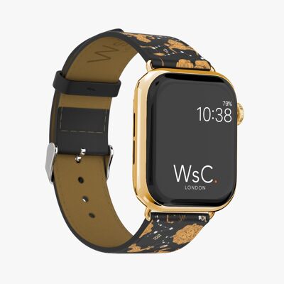 Apple Watch Strap (Gold Stainless Steel Adapters) - WsC® Astrology