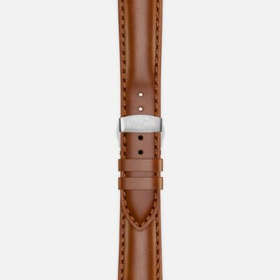 Apple Watch Strap (Titanium Steel Adapters) - WsC® Defiant Light Brown