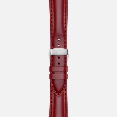 Apple Watch Strap (Titanium Steel Adapters) - WsC® Defiant Red