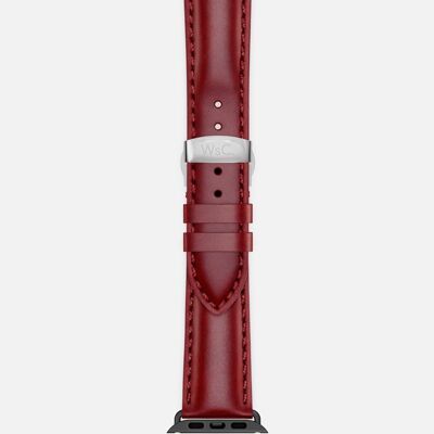 Apple Watch Strap (Midnight Adapters) - WsC® Defiant Red