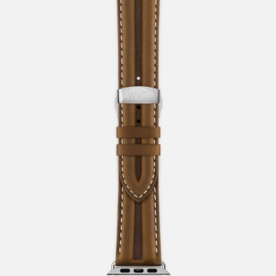 Apple Watch Strap (Titanium Adapters) - WsC® Falcon Tan