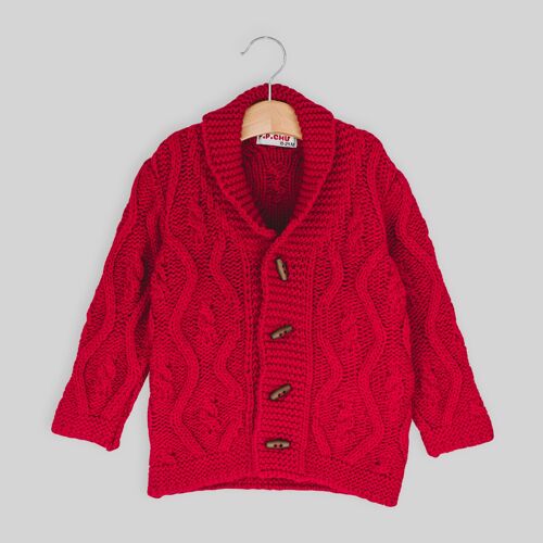 Chaqueta aranes rojo