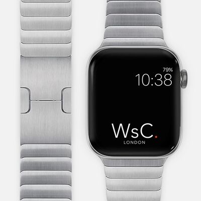 Apple Watch Strap Link Bracelet - Silver