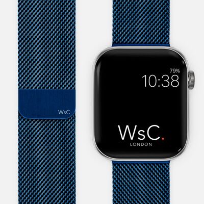 Apple Watch Strap Milanese / Mesh Loop - Cosmic Blue