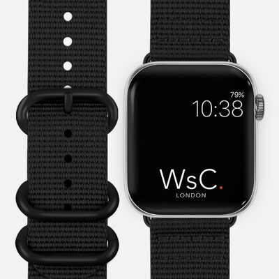Apple Watch Strap NATO Style - Black