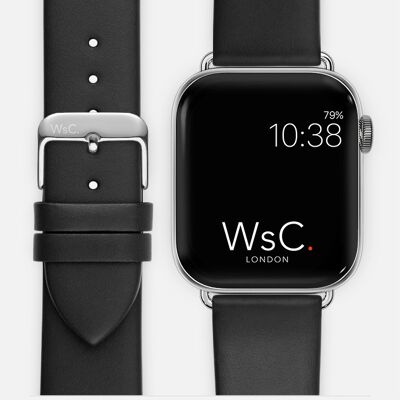 Apple Watch Strap (Titanium Adapters) - WsC® Oxford Black