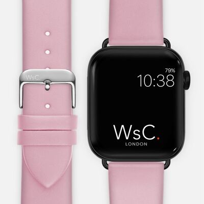 Apple Watch Strap (Graphite Adapters) - WsC® Oxford Pink