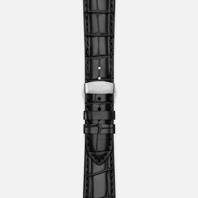 Apple Watch Strap (Gold Stainless Steel Adapters) - WsC® Prowler Black
