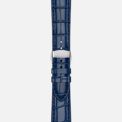 Apple Watch Strap (Gold Stainless Steel Adapters) - WsC® Prowler Blue
