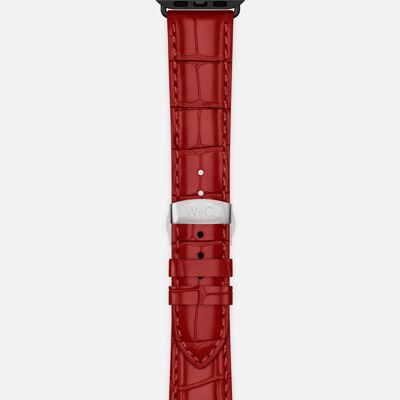 Apple Watch Strap (Graphite Adapters) - WsC® Prowler Red