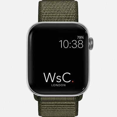 Apple Watch Strap Sport Loop - Khaki Green