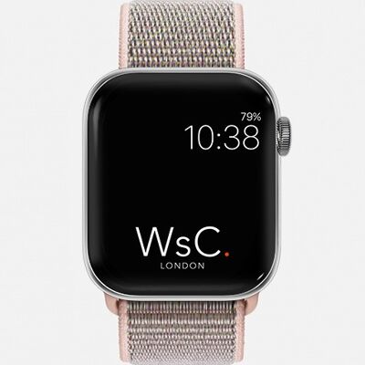 Apple Watch Strap Sport Loop - Sand Pink