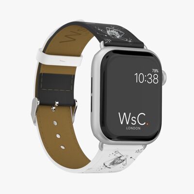 Apple Watch Strap (Silver Aluminium Adapters) - WsC® The Dreamer