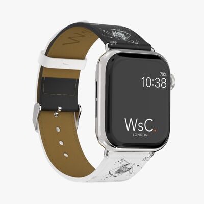 Apple Watch Strap (Silver Stainless Steel Adapters) - WsC® The Dreamer