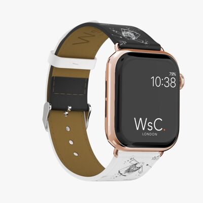 Apple Watch Strap (Rose Gold Stainless Steel Adapters) - WsC® The Dreamer