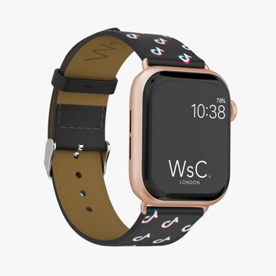 Apple Watch Strap (Rose Gold Aluminium Adapters) - WsC® Tik Tok Famous