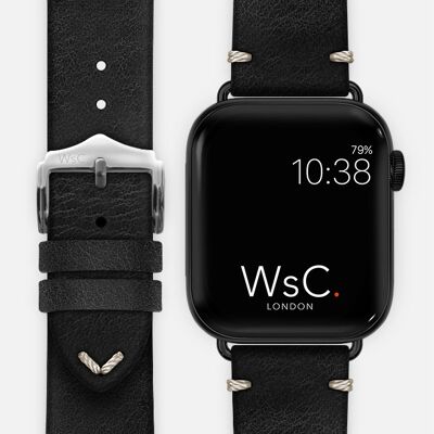 Apple Watch Strap (Space Black Adapters) - WsC® Vengeance Black