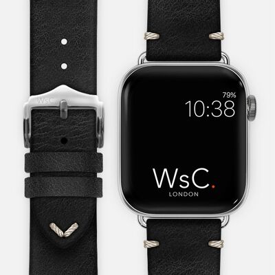 Apple Watch Strap (Titanium Adapters) - WsC® Vengeance Black