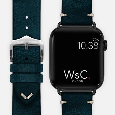 Apple Watch Strap (Graphite Adapters) - WsC® Vengeance Blue