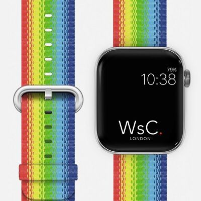 Apple Watch Strap Woven Nylon - Pride Edition