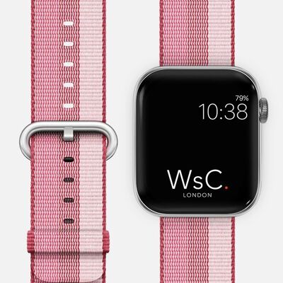 Apple Watch Strap Woven Nylon - Triple Berry