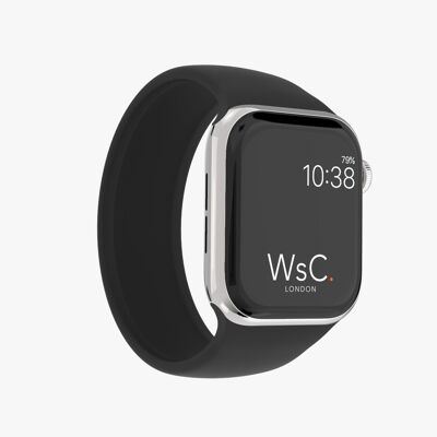 Apple Watch Strap Silicone Solo Loop - Black