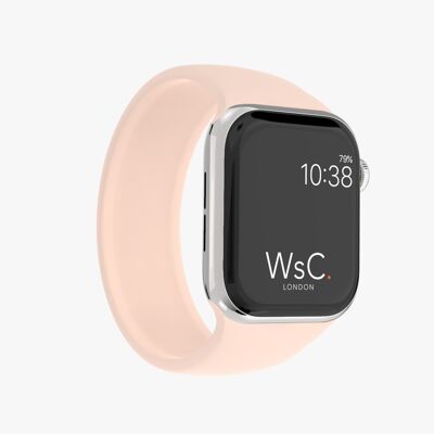 Apple Watch Strap Silicone Solo Loop - Light Pink